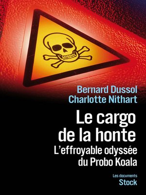 cover image of Le cargo de la honte